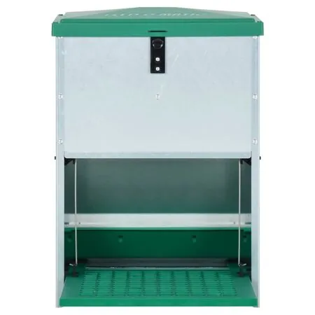  Dozator automat de hrană pentru păsări de curte cu banda 12 kg