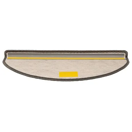  Covorașe autoadezive de scări 15 buc. maro bej 65x21x4cm sisal