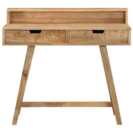  Birou, 100x45x90 cm, lemn de mango nefinisat