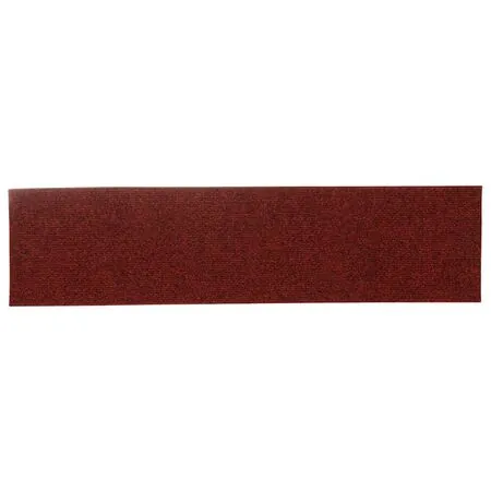  Covorașe scări autoadezive dreptunghiular 15 buc, roșu 76x20 cm