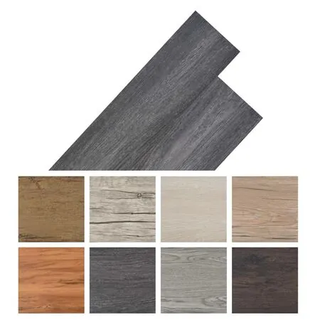  Plăci de pardoseală autoadezive, negru și alb 5,21 m², 2 mm PVC