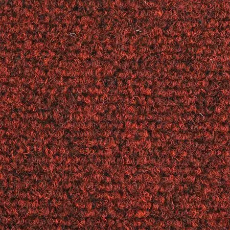  Covorașe de scări autoadezive, 15 buc., roșu, 60x25 cm