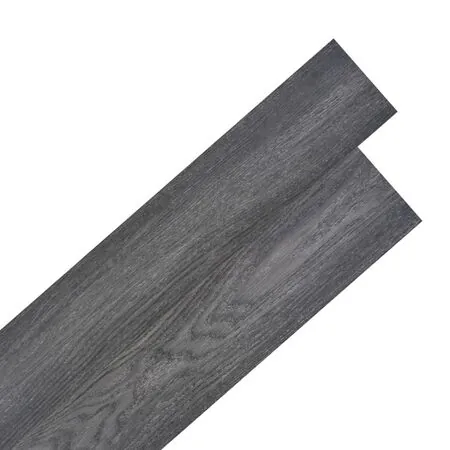  Plăci de pardoseală autoadezive, negru și alb 5,21 m², 2 mm PVC
