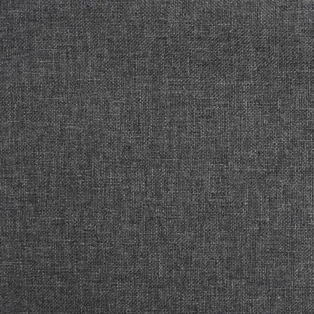  Scaune de bar, 2 buc., gri închis, material textil