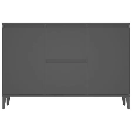  Servantă, negru, 104x35x70 cm, PAL