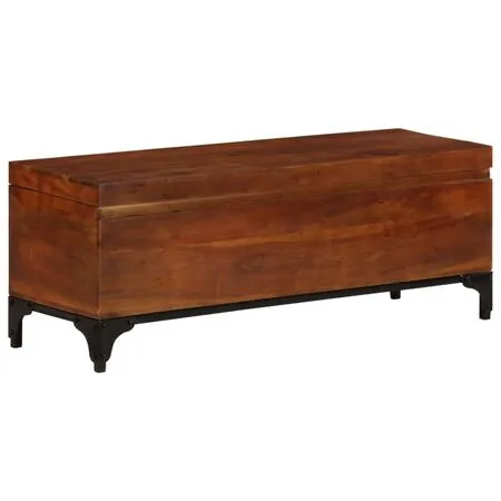  Cufăr de depozitare, 110x35x41 cm, lemn masiv de acacia 