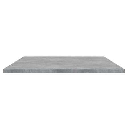  Plăci bibliotecă, 4 buc., gri beton, 100 x 50 x 1,5 cm, PAL
