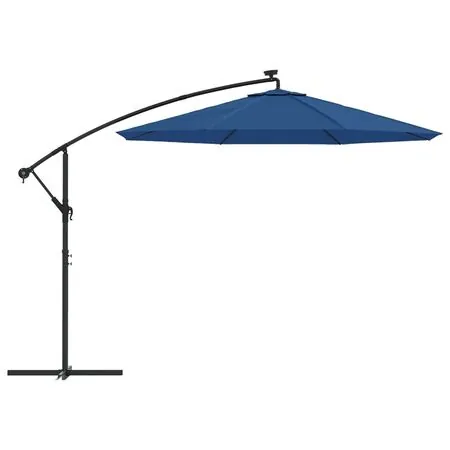 Pânză de schimb umbrelă soare consolă albastru azuriu 350 cm