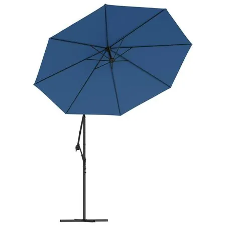 Pânză de schimb umbrelă soare consolă albastru azuriu 350 cm