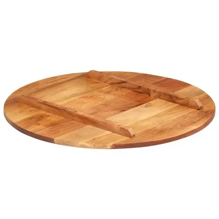  Blat de masă rotund, 60 cm, 15-16 mm, lemn masiv de acacia