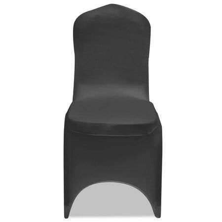  Huse de scaun elastice, 30 buc., negru