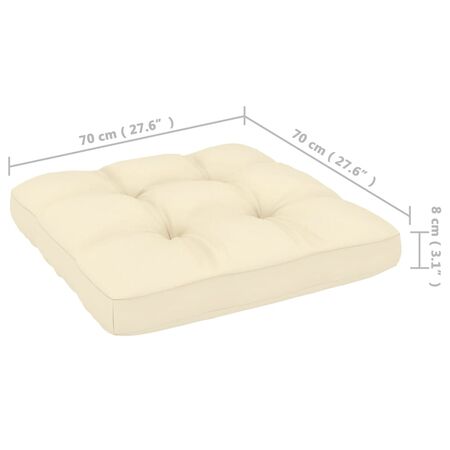  Set mobilier grădină&perne 2 piese, maro miere lemn masiv pin
