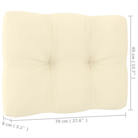  Set mobilier grădină&perne 2 piese, maro miere lemn masiv pin