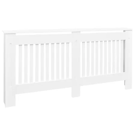  Mască pentru calorifer, MDF, 172 cm, alb