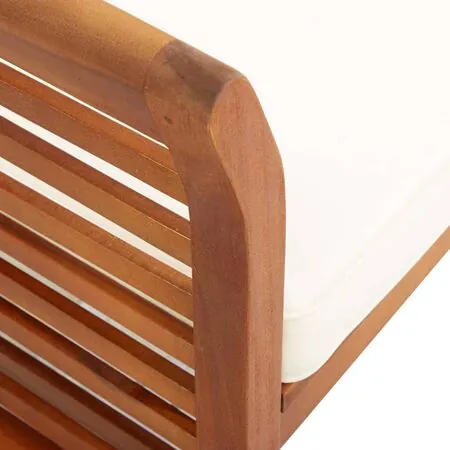  Set mobilier de exterior cu perne 7 piese lemn masiv de acacia