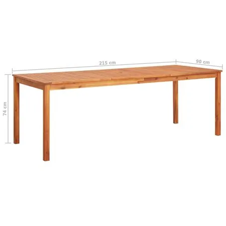  Set mobilier de exterior cu perne 7 piese lemn masiv de acacia