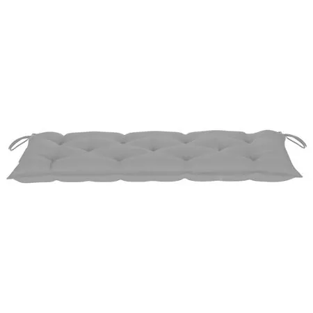  Bancă de grădină cu pernă, 120 cm, bambus