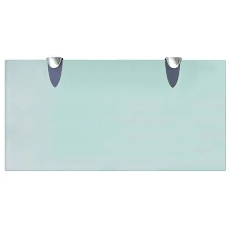  Rafturi suspendate, 2 buc., 40 x 20 cm, sticlă, 8 mm