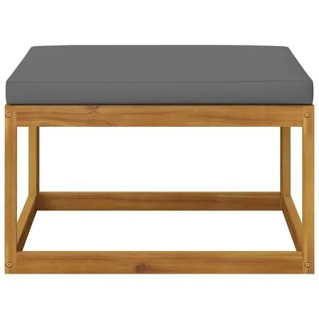  Set mobilier de grădină cu perne, 5 piese, lemn masiv acacia