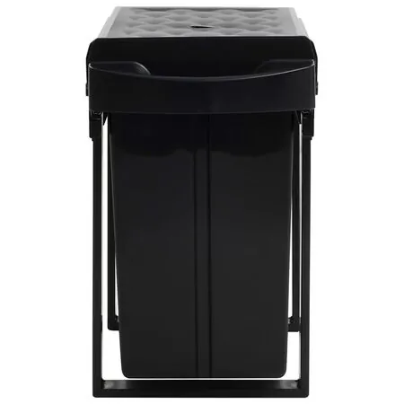  Coș gunoi retractabil pentru dulap bucătărie, silențios, 36 L