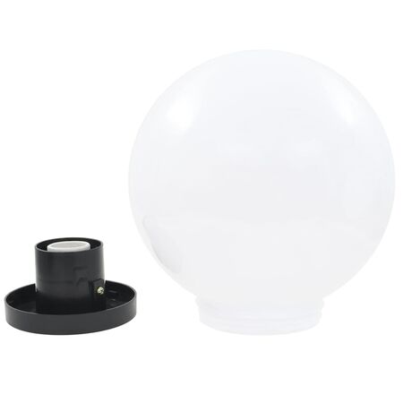  Lămpi glob cu LED, 4 buc., 25 cm, PMMA, sferic
