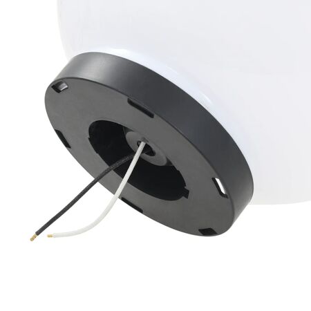  Lămpi glob cu LED, 4 buc., 25 cm, PMMA, sferic