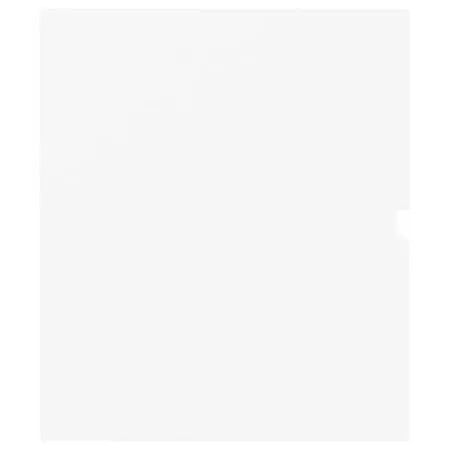  Set mobilier de baie, alb, lemn prelucrat