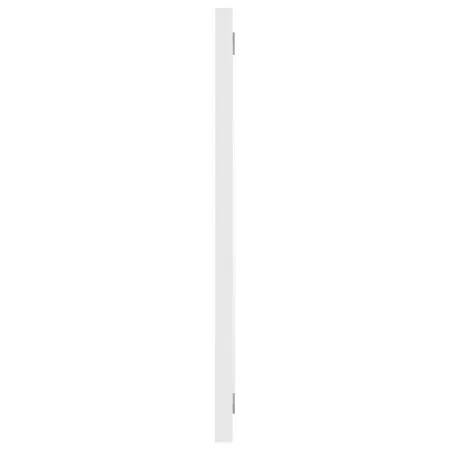  Set mobilier de baie, alb, lemn prelucrat