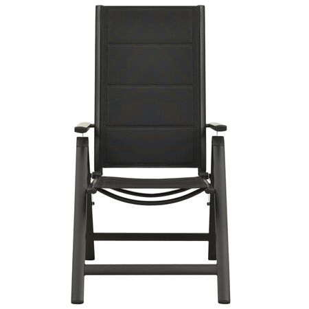  Set mobilier de grădină, 7 piese, antracit, aluminiu