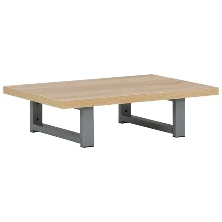  Set mobilier de baie din două piese, stejar, ceramică