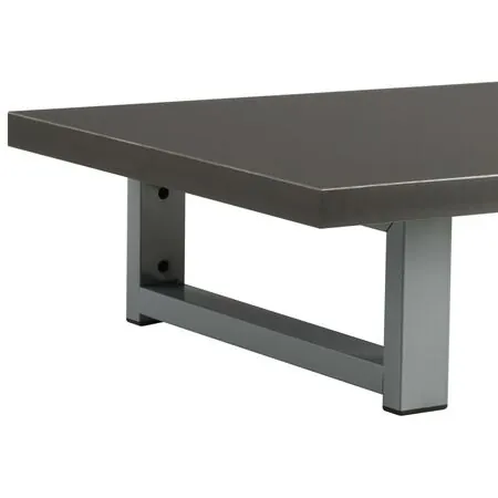  Set mobilier de baie, 2 piese, gri, ceramică