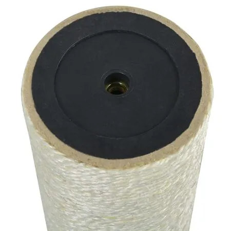  Stâlp de zgâriat pentru pisici, 8x30 cm, 8 mm, bej