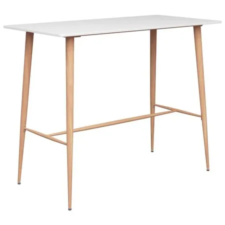  Set mobilier de bar, 3 piese, alb