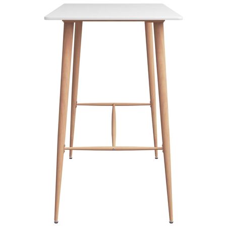  Set mobilier de bar, 3 piese, alb
