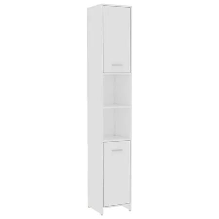  Set mobilier de baie, 4 piese, alb