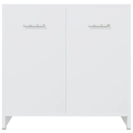  Set mobilier de baie, 4 piese, alb