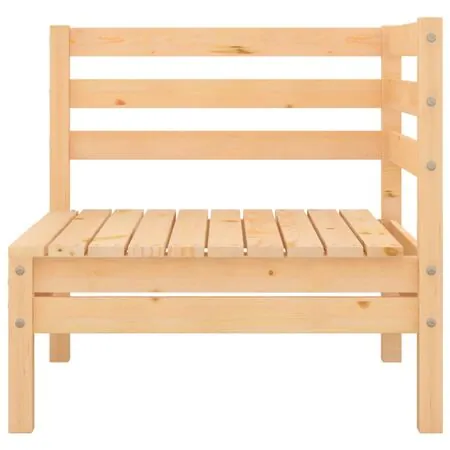  Set mobilier relaxare de grădină, 4 piese, lemn masiv de pin