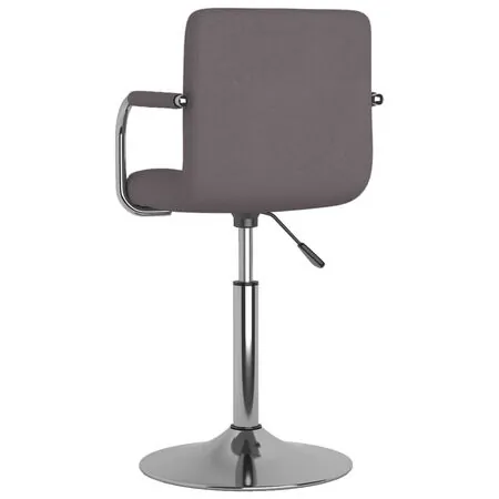  Scaun de sufragerie, gri taupe, material textil