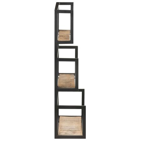  Raft de perete, 60x20x85 cm, lemn masiv de mango