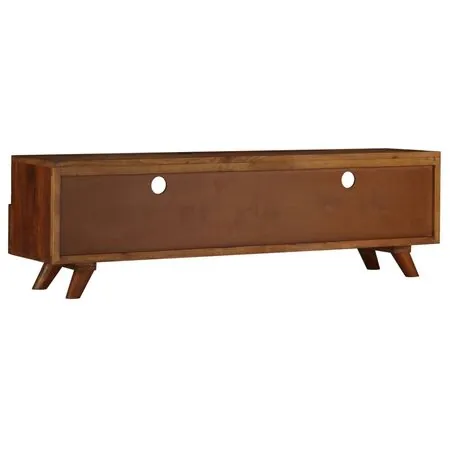  Comodă TV, 140 x 30 x 40 cm, lemn masiv reciclat