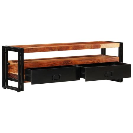  Comodă TV, 120x30x40 cm, lemn masiv de acacia