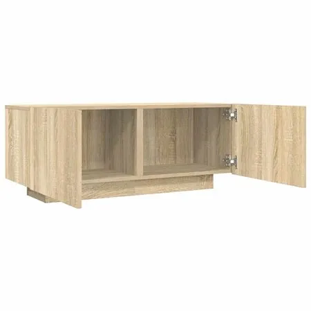  Comodă TV, stejar sonoma, 100x35x40 cm, lemn prelucrat