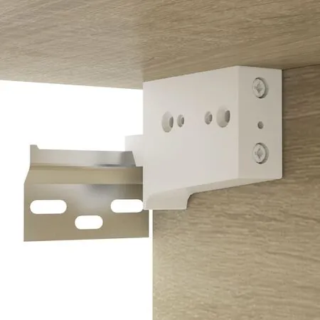  Dulap TV montat pe perete, stejar Sonoma, 102x35x35 cm, PAL