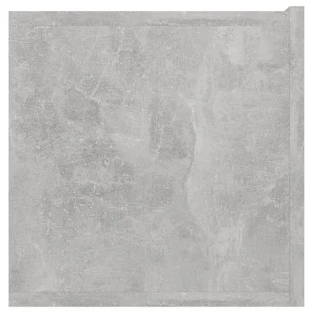  Dulapuri TV suspendate, 2 buc., gri beton, 60x30x30 cm