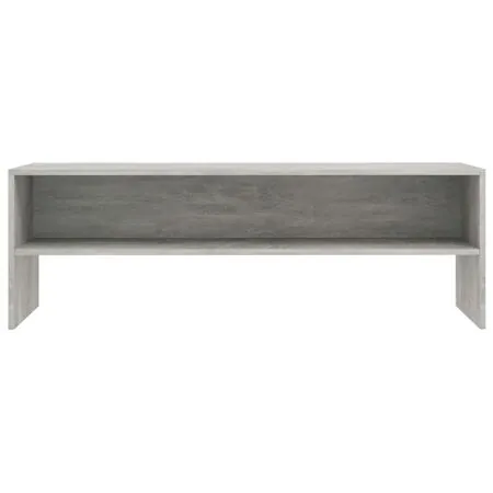  Comodă TV, gri beton, 120 x 40 x 40 cm, lemn prelucrat