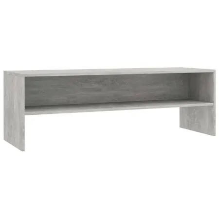  Comodă TV, gri beton, 120 x 40 x 40 cm, lemn prelucrat