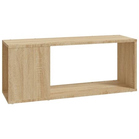  Comodă TV, stejar sonoma, 80x24x32 cm, PAL