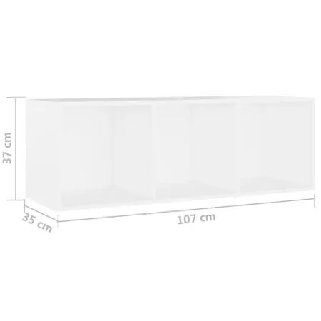  Set de dulapuri TV, 3 piese, alb, lemn prelucrat