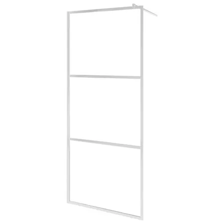  Paravan de duș walk-in, 90 x 195 cm, sticlă ESG transparentă