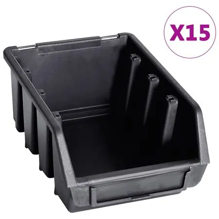  Set cutii depozitare 29 piese cu panouri de perete, roșu&negru